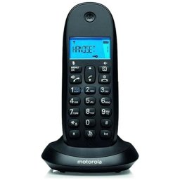 Cordless landline phone Motorola C1001CB+ black