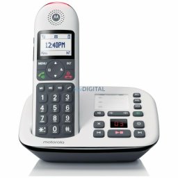 Cordless landline phone Motorola CD5011 white