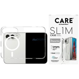 Case CARE by PanzerGlass SL1M for iPhone Duo transparent
