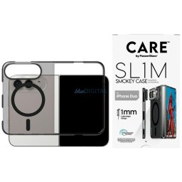 Case CARE by PanzerGlass SL1M for iPhone Duo black smoke