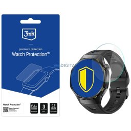 3MK Watch Protection FlexibleGlass Hybrid Glass for Huawei Watch GT 7 46mm