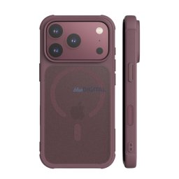 Araree Duple M Armor MagSafe Case for iPhone 18 Pro / 17 Pro - Burgundy
