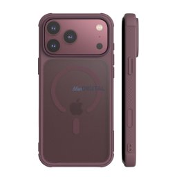 Araree Duple M Armor MagSafe Case for iPhone 18 Pro Max / 17 Pro Max - Burgundy