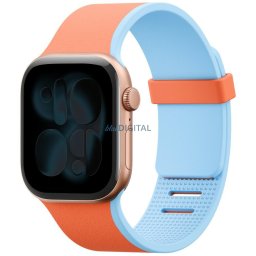Strap UNIQ Revix IV Reversible Magnetic for Apple Watch 40/41/42 mm orange-blue