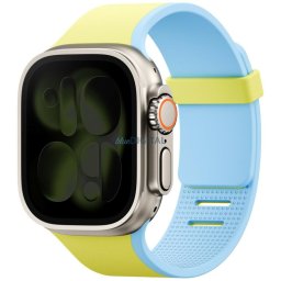 Strap UNIQ Revix IV Reversible Magnetic for Apple Watch Series 44/45/46/49mm lime green and blue