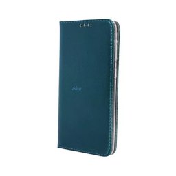 Huawei Y5p telefon tok, könyvtok, notesz tok, oldalra nyíló tok, mágnesesen záródó, zöld, Smart Magnetic