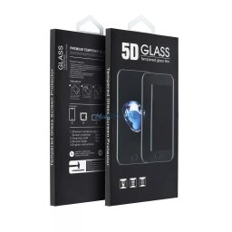 Xiaomi Redmi 17 4G/5G / Redmi Note 17 4G/5G előlapi üvegfólia, edzett, fekete keret, 9H, 5D Full Glue