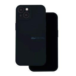 Xiaomi Redmi Note 15 Pro 5G szilikon tok, matt, velúr belső, fekete, Silicone Case