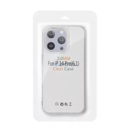 Xiaomi Redmi Note 15 Pro 4G szilikon tok, átlátszó, 2mm, kamera védelemmel, Clear