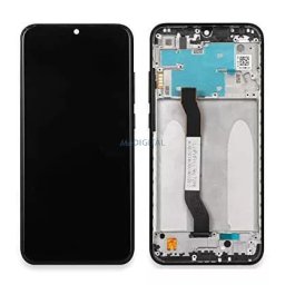 Xiaomi Redmi Note 8 LCD + érintőpanel kerettel, fekete, gyári