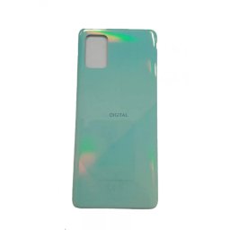 Samsung Galaxy A71 gyári készülék hátlap, bontott, türkiz kék, SM-A705