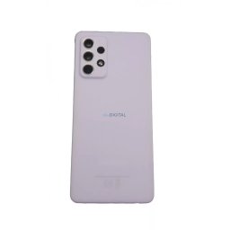 Samsung Galaxy A52 4G / 5G gyári készülék hátlap, bontott, kamera lencsével, lila, SM-A525, SM-A526
