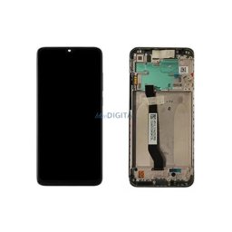 Xiaomi Redmi Note 8 LCD + érintőpanel kerettel, ezüst, gyári