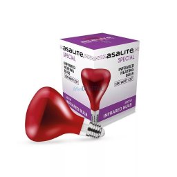 Asalite Infra Izzó Piros G95 E27 100W