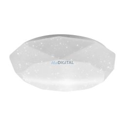 Asalite LED Mennyezeti Lámpa VICTORIA 24W 3000K (2050 lumen) Gyémánt/Csillagos