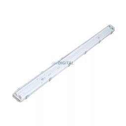 Asalite Prémium IP65 Por-és Páramentes Armatúra 2x150cm T8 LED Csőre Előkészítve (2x22W fénycső nem tartozék)