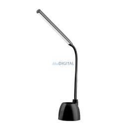 Asalite LED Asztali Lámpa Dimmerelhető 6W (480 lumen) Fekete