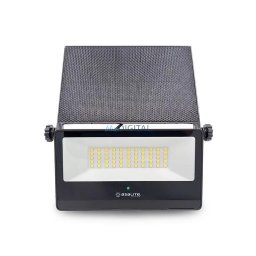 Asalite LED Napelemes Lámpa Slim 20W 4000K (1800 lumen)+Mozgásérzékelő Szenzor