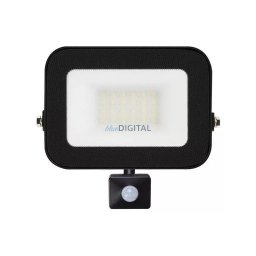 Asalite LED Reflektor Slim 20W 6500K (1800 lumen) + Mozgásérzékelő Szenzor