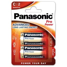 Panasonic Pro Power Alkáli Baby Elem C (LR14) BL/2
