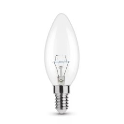Rezgésálló Izzó C35 gyertya E14 40W 2700K (340 lumen)
