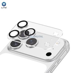 Apple iPhone 17 Pro Lito Crown 3D AR+AF Kameravédő Üvegfólia - Matt Átlátszó