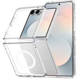 Samsung Z Flip 8 Tech-Protect FlexAir Magsafe Hátlap - Átlátszó
