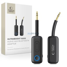 Tech-Protect 5.4 AU02 TX - RX Bluetooth AUX Transmitter - Fekete