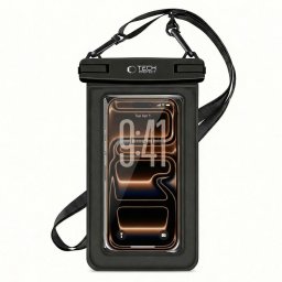 Tech-Protect UWC7 6.9'' Vízálló lebegő Mobiltelefon Tok - Fekete
