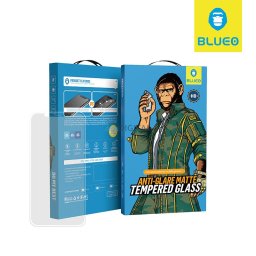 Apple iPhone X/XS/11 Pro Blueo Anti-Glare 2.5D Silk Full Üvegfólia - Fekete