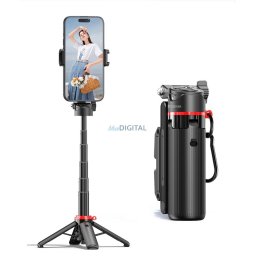 Devia F07 Pro2 Phone Asisst Mini Multifunkciós Wireless Selfie Bot - Fekete