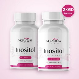 NORaWAY Inositol 500 mg kapszula DUO 2X60 db