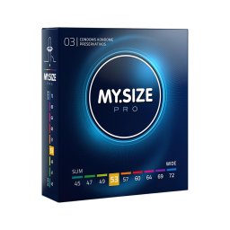 My.Size PRO - egyedi méretű óvszer - 53 mm (3 db)