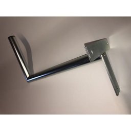 50 cm-es T alakú falra szerelhető antenna-tartó, átmérő: 42 mm, magasság: 30 cm