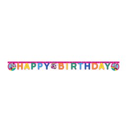 Disney Minnie Makes Me Smile Happy Birthday felirat FSC 2 m