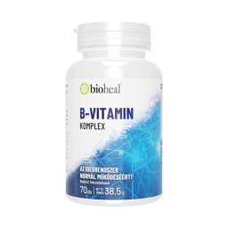 Bioheal B-vitamin Komplex nyújtott felszívódású filmtabletta 70x