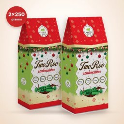 Health Market TwoRoo citrom-vanília ízű szaloncukor DUO 2X250 g