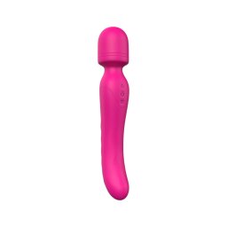 Vibes of Love Wand - akkus, melegítő, masszírozó vibrátor (pink)