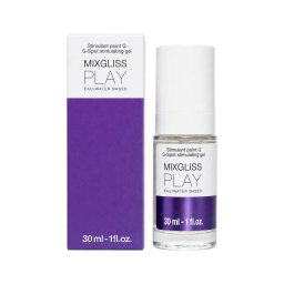 Mixgliss Play - G-pont stimuláló síkosító gél nőknek, illatmentes (30ml)