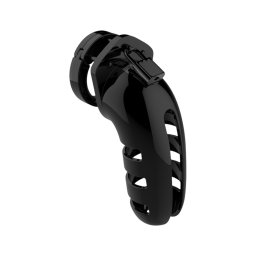 ManCage Model 06 - péniszketrec férfiaknak (fekete) - 14 cm