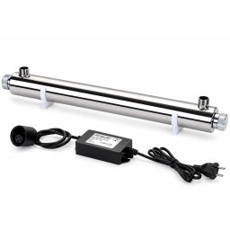 Értékcsökkentett: LS nagyteljesítményű UV-C lámpa készlet központi vízkezeléshez, 75W - 1"x1"