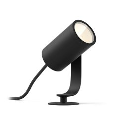 PHILIPS Lily Outdoor spotlámpa, fehér árnyalat és színes hangulat, 230 V, 1x8 W integrált LED, matt króm, kiterjesztés (1741530P7)