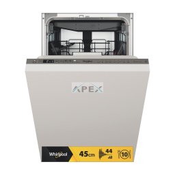 Whirlpool WSIO 3O34 PFE X teljesen integrált mosogatógép - 45 cm széles