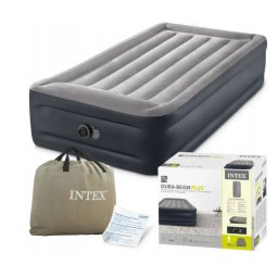 Intex 64132 egyszemélyes felfújható ágy beépített elektromos pumpával, 191 × 99 × 42 cm