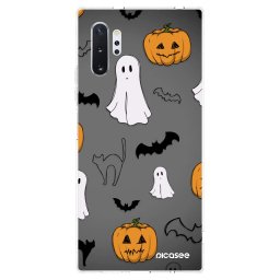 Átlátszó szilikon tok az alábbi mobiltelefonokra Samsung Galaxy Note 10+ N975F - Spooky crew