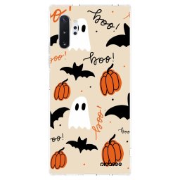 Átlátszó szilikon tok az alábbi mobiltelefonokra Samsung Galaxy Note 10+ N975F - Halloween 26