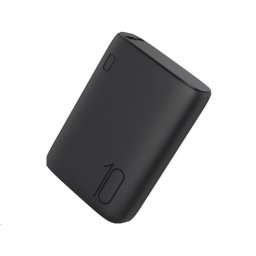 WG - Power Bank 10000 mAh, QC 3.0 és PD kimenet bemenet, ultra kicsi, fekete