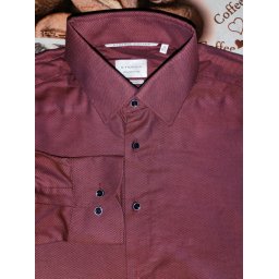 Eterna Meisterhaft 1863 modern fit bordó ing, 39
