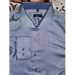 Eterna slim fit kék ing, 44
