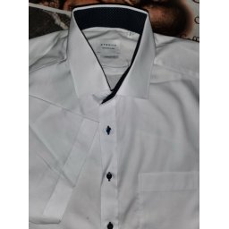Eterna Meisterhaft 1863 comfort fit fehér rövid ujjú ing, 43